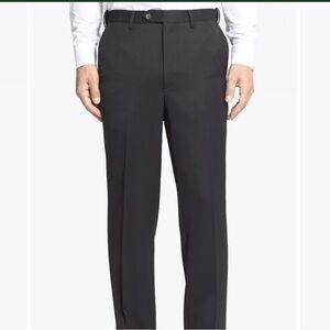 Calvin Klein Mens Wool Dress Pants Slacks, Black, NWT SZ 38